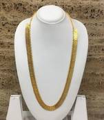 Gold Plated Lakshmi Coin Mangalsutra 28-Inch Length Golden Laxmi Coin Pendant Necklace Traditional