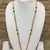 Mangalsutra 30-Inch Length Gold Plated Vati Tanmaniya Pendent Black Gold Mani Beads Long Chain Mangalsutra