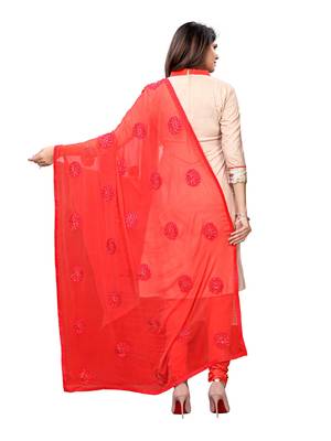 Multicolor cotton salwar with dupatta 4