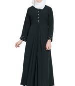 Green stylish abaya for women