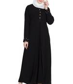 Black stylish abaya for women