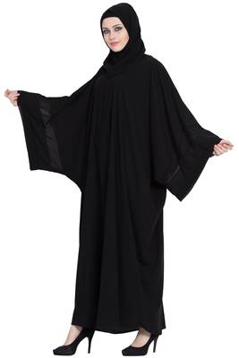 Black afghani style kaftaan abaya 2