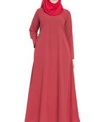 Flamingo a-line simple abaya
