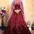 Maroon Embroidered Satin Semi Stitched wedding lehenga