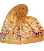 Stole For Women - Hand Work Emboidered Premium Cotton Stole