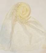 Now Or Never - Premium Cotton Half Net Hijab