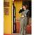 grey hand woven Cotton saree with blouse
