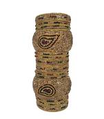 Prosper Hyderabadi Bridal Joda, Golden Bangle Set For Women And Girls Stylish 14 Pieces