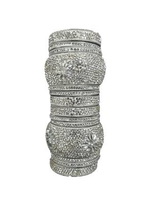 Prosper Hyderabadi Bridal Joda, Silver Party Wear Bangle Set For Women And Girls Stylish 14 Pieces 1