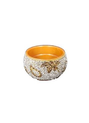 Prosper Hyderabadi Bridal Joda, Golden Silver Party Wear Bangle Set For Women And Girls 14 Pieces 2