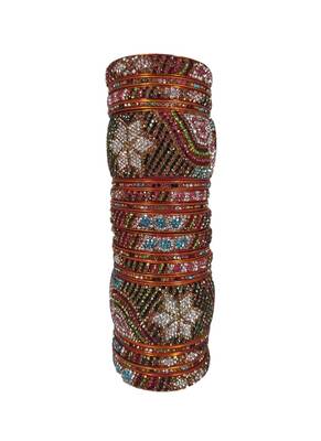 Prosper Hyderabadi Bridal Joda Multicolor Party Wear Bangle Set For Women And Girls 18 Pieces 3