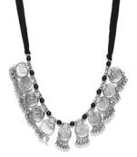 Infuzze Silver-Toned Metal Necklace