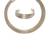 Infuzze Antique Gold-Toned Multistranded Jewellery Set