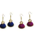 Multicolor combo earrings