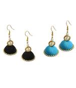 Multicolor combo earrings