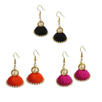Multicolor combo earrings 1