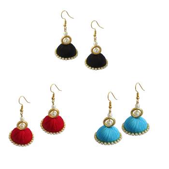 Multicolor combo earrings 1