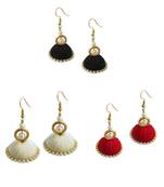 Multicolor combo earrings