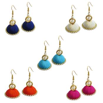Multicolor combo earrings 1