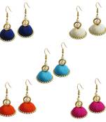 Multicolor combo earrings