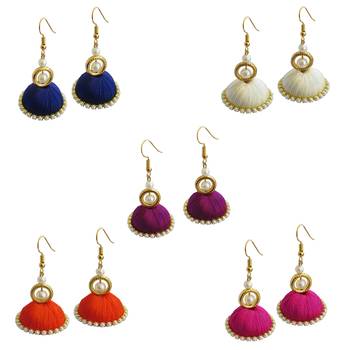 Multicolor combo earrings 1