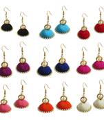 Multicolor combo earrings