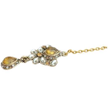 Foppish Mart Golden Beauty Maang Tikka For Women 2