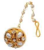 Foppish Mart Rajasthani Pearl Embedded  Borla For Women