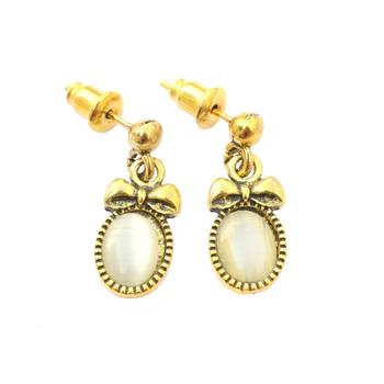 Runway Pistachio Stud Earrings The Corporate Office  Look For Women 1