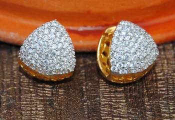 Diamond Filigree Bali Earrings 1