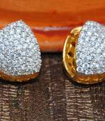 Diamond Filigree Bali Earrings