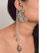 Latest Design Fashion Silver Oxidized Earrings