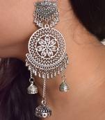 Latest Design Fashion Silver Oxidized Earrings