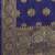 Navy Blue Banarasi Silk Zari Woven Dupatta With Tussels