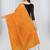 Orange Banarasi Silk Zari Woven Dupatta With Tussels