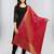 Pink Banarasi Silk Zari Woven Dupatta With Tussels