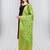 Green Banarasi Silk Zari Woven Dupatta With Tussels