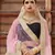 Black Embroidered Crepe Silk Semi Stitched Bridal Lehenga