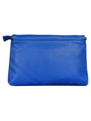 Lychee Bags Women's Blue PU Sling Bag 3
