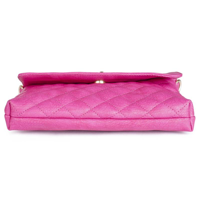 Lychee Bags Women's Pink PU Sling Bag