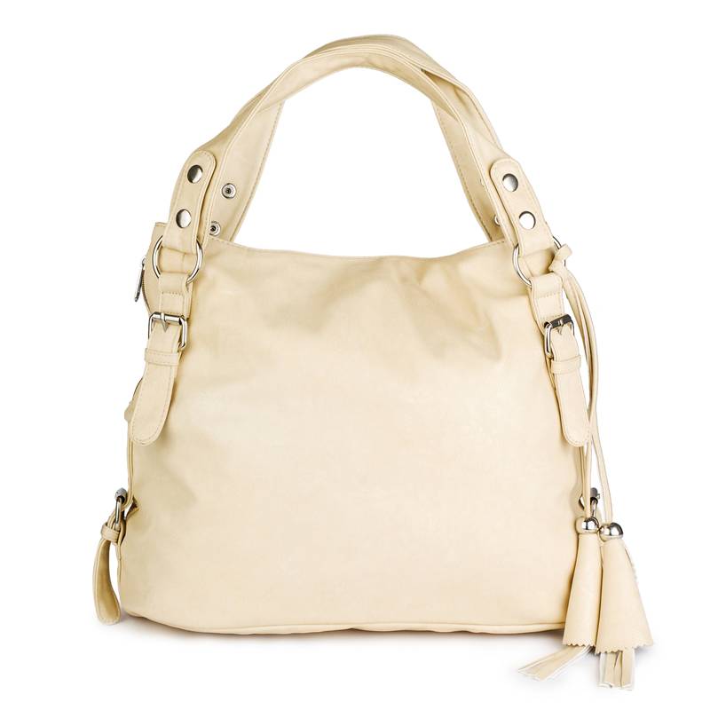 Lychee Bags Women's Cream  PU Handbags
