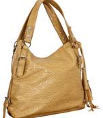 Lychee Bags Women's Beige PU Handbags
