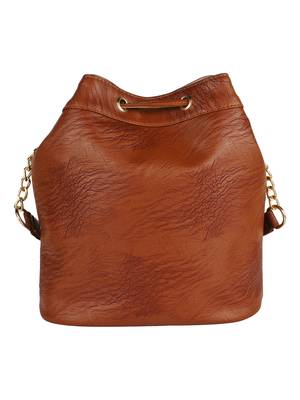 Lychee Bags Women's Rust PU Sling Bag 3