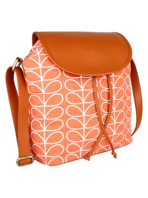 Lychee Bags Women's Peach CanvaS Sling Bag 2