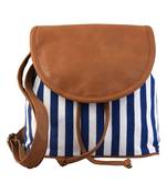 Lychee Bags Canvas/PU Amie Sling Bag for Girls