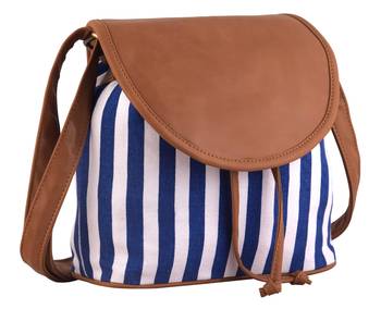 Lychee Bags Canvas/PU Amie Sling Bag for Girls 3