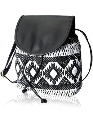 Lychee Bags Canvas/PU Amie Sling Bag for Girls 1