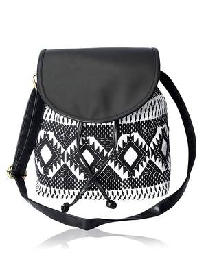 Lychee Bags Canvas/PU Amie Sling Bag for Girls 2