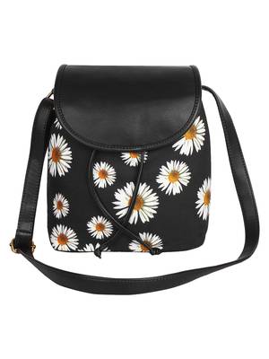 Lychee Bags Canvas/Pu Amie Sling Bag For Girls 1