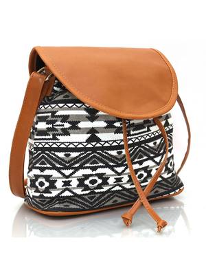 Lychee Bags Canvas/PU Amie Sling Bag for Girls 2